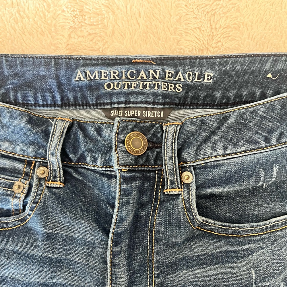American Eagle Blue Denim shorts